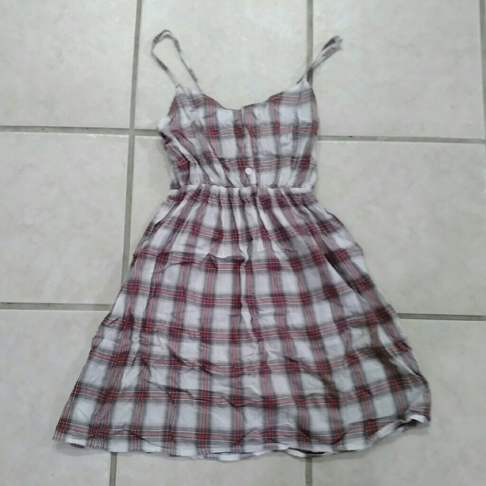 Grunge Plaid Dress